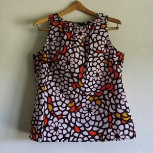MOVING SALE - Black and White Dressy Top
